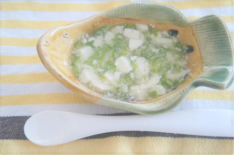 おだし離乳食 豆腐とオクラの昆布だしあんかけ 離乳食中期 赤ちゃんのおだしやさん