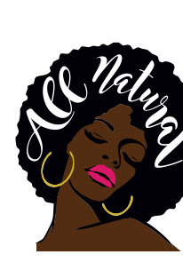 Natural Hair Silhouette at GetDrawings | Free download