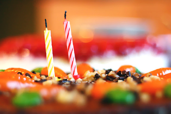 Happy 2nd Birthday Candles