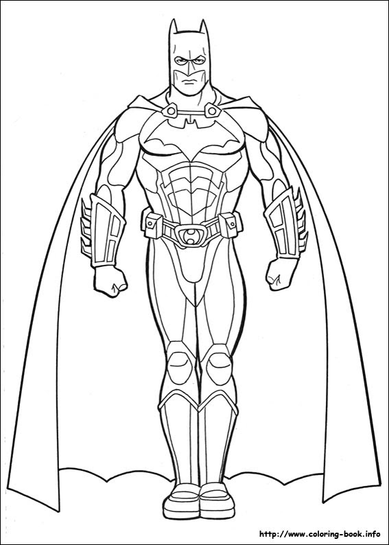 Coloring Pages: BATMAN COLORING PAGES