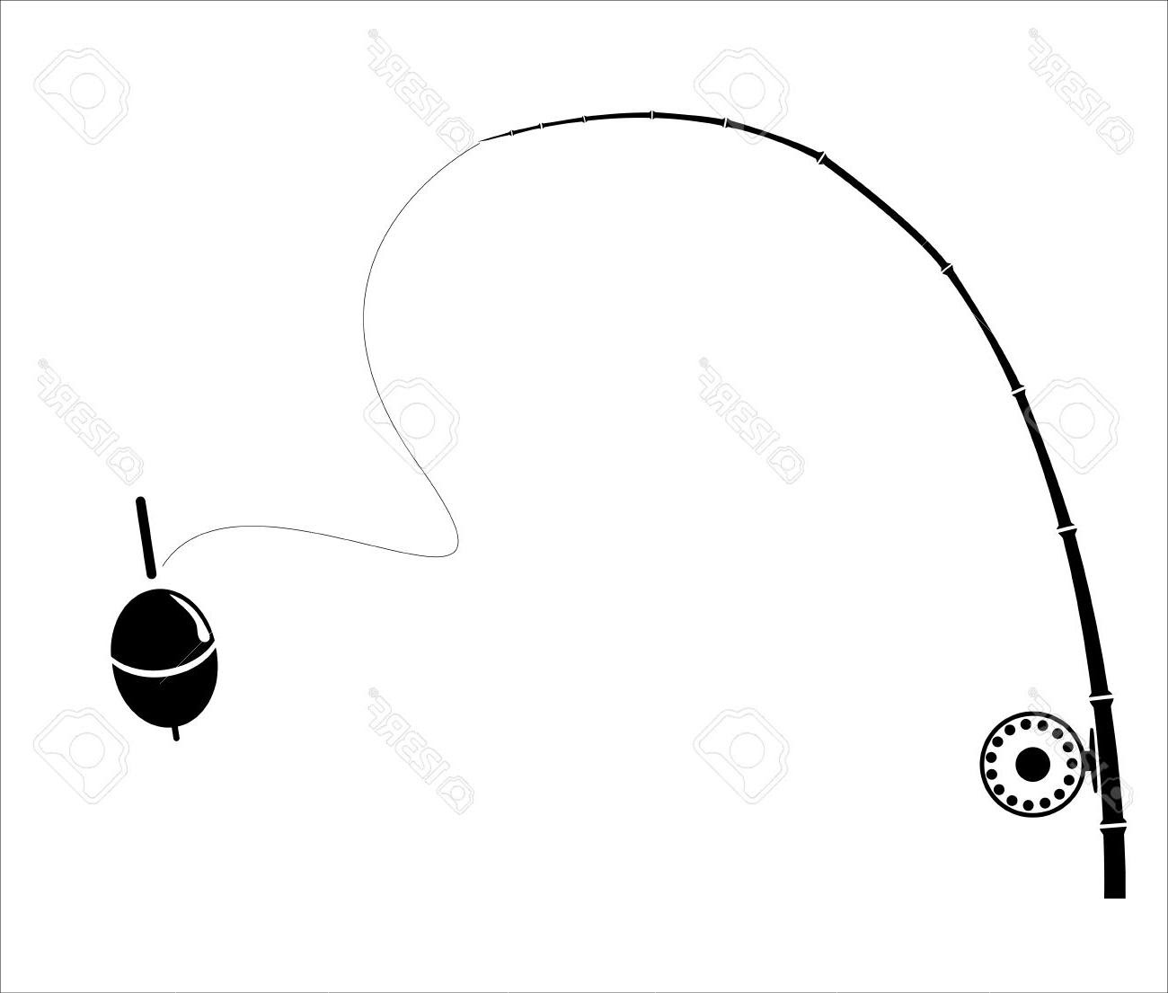 Download Fishing Pole Clipart Black And White | Free download on ...