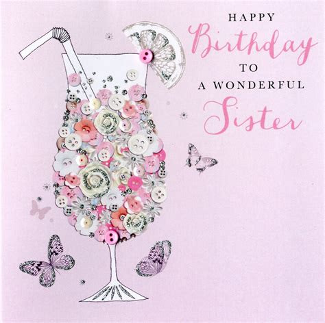  view sister birthday cards images