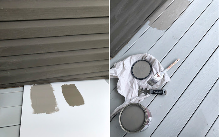 We Stained The Front Porch