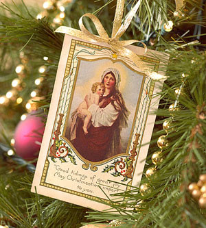 Postcard Ornament