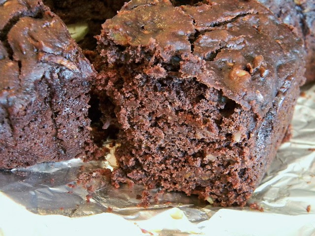 GF Vegan Zucchini Fudge Cashew Cake