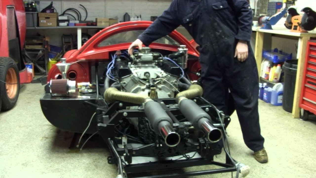 Noble P4 Ferrari Replica Start Up and Pipes.wmv - YouTube