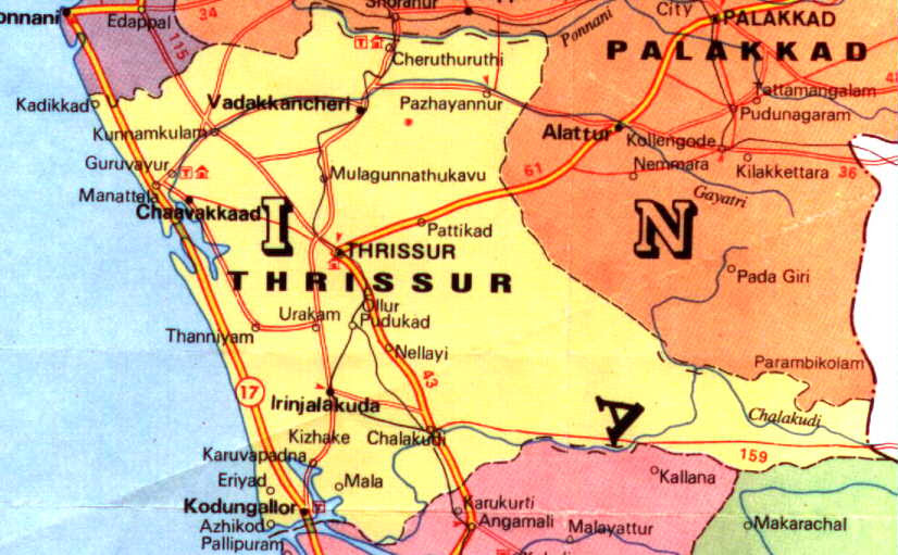 MAPS OF KERALA | Mohammed Shayas's Blog