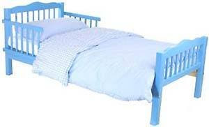 Reviews Saplings Junior Bed Blue with Foam Safety Mattress