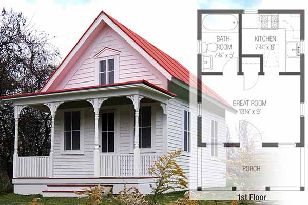 27 Adorable Free  Tiny  House  Floor Plans  Craft Mart