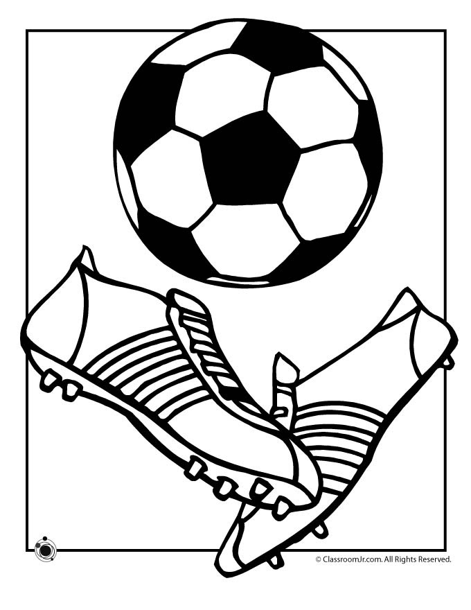 Download Soccer ball coloring pages download and print for free