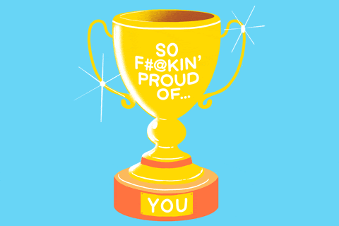 Gif Proud Congratulations Good Job Award Congrats Well Done Compliment Cheer Up Proud Of You So Freakin Proud Of You Gif