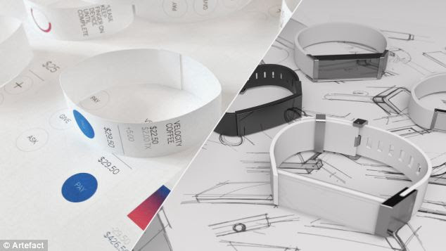 The designers even envision Token using data from the wearer's shopping list to guide them through supermarket aisles