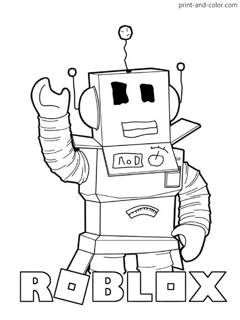  roblox coloring pages print and colorcom