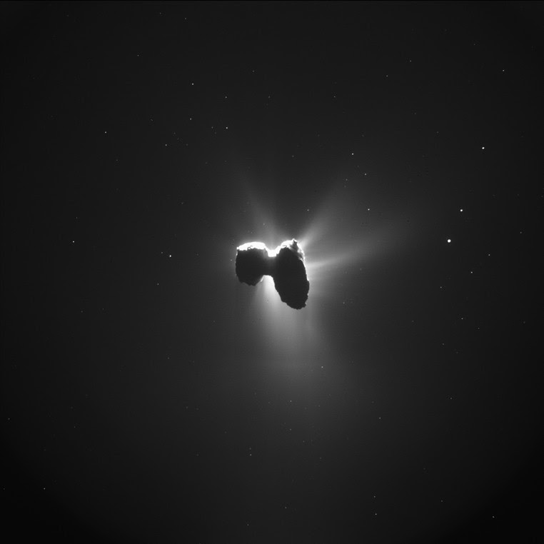 Resultado de imagem para rosetta em cometa 67p