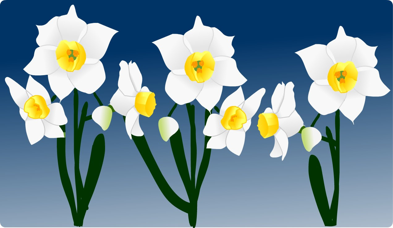 冬景色 冬の花 イラスト 雪景色 無料