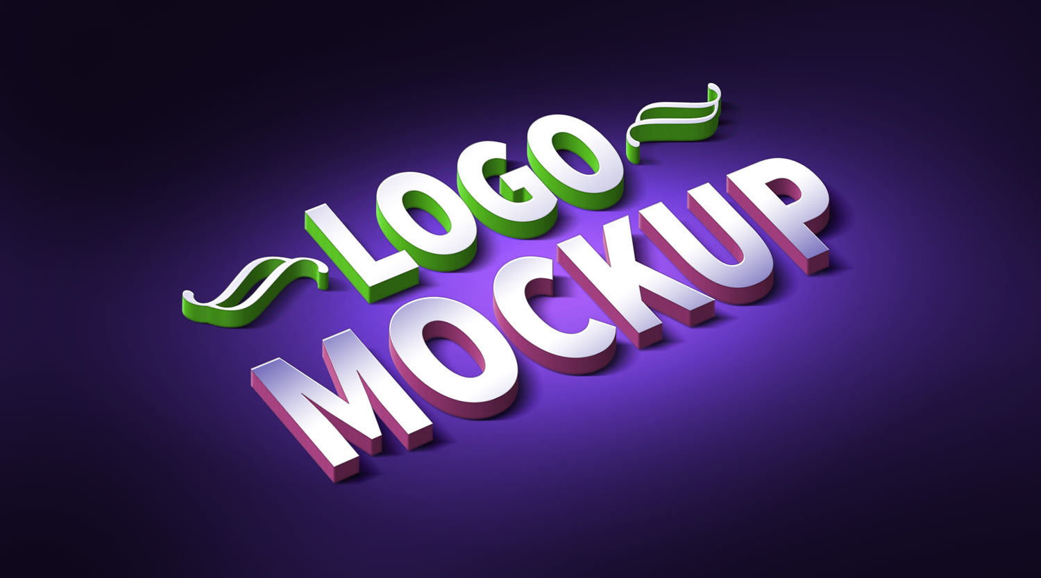 Download 20+ Realistic 3D Logo Psd Mockups