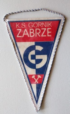 Proporczyk KS Górnik Zabrze | Proporczyki \ Polskie ...