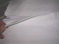 white denim outfit