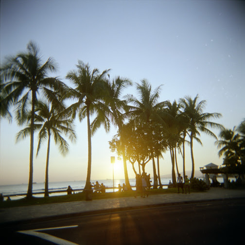 holga in hawaii. 2009.