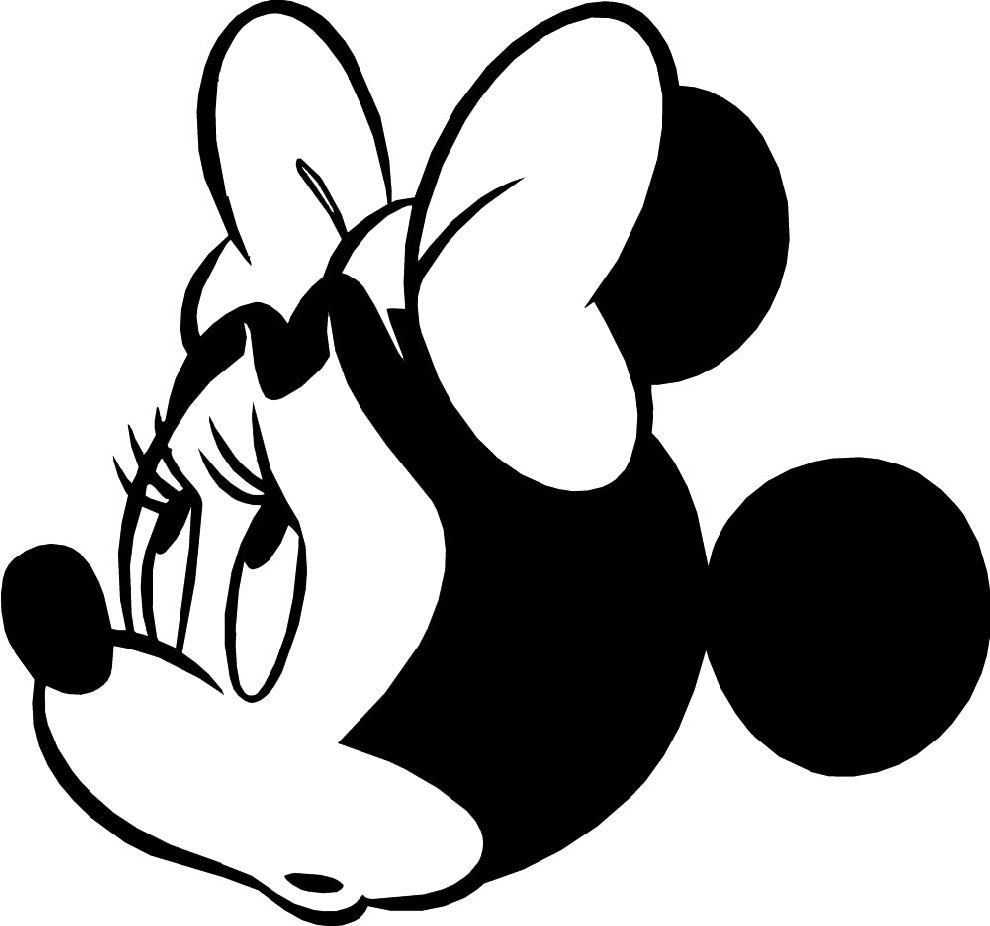 cool disegno di uminnie confusau da scaricare with disegni di minnie da stampare