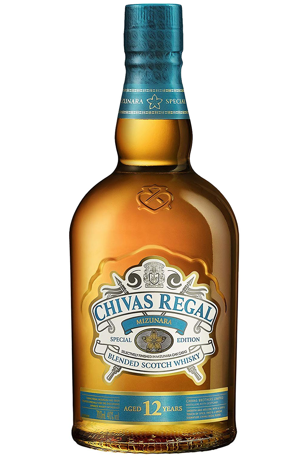 Chivas Regal 12 Jahre Mizunara Blended Scotch Whisky 0,7 ...