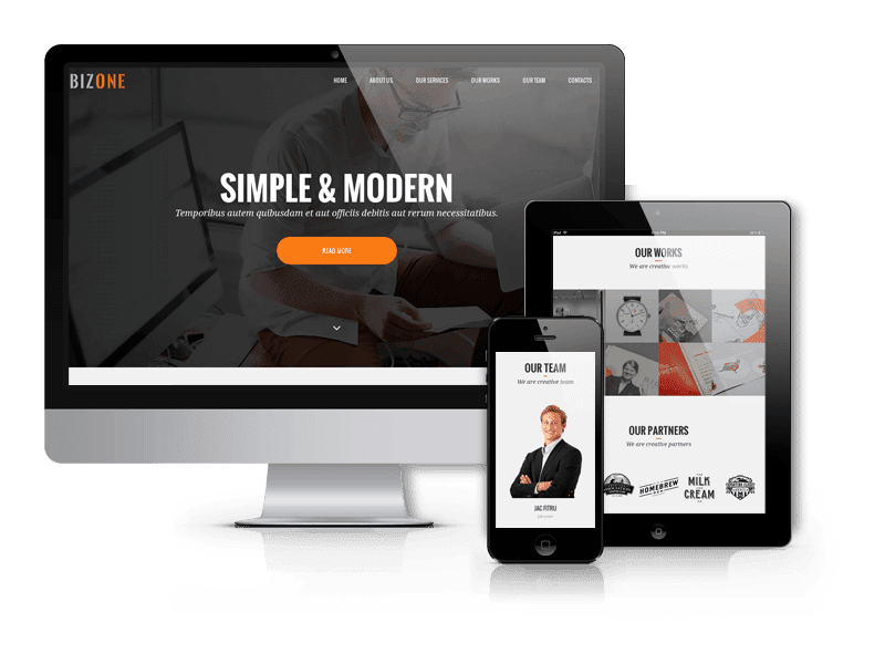 BizOne - Responsive Drupal Theme