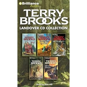 Terry Brooks Landover CD Collection: Magic Kingdom for Sale-Sold!, The Black Unicorn, Wizard at Large, The Tangle Box, Witches' Brew