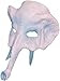 3/4 Elephant Mask
