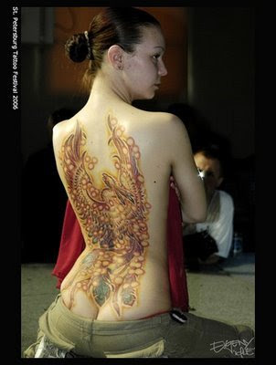 Labels: Amazing Tattoo Design, Back tattoo, Girl With Tattoo, Girly Tattoos