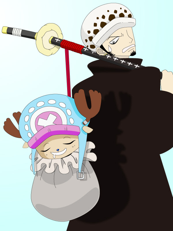 Illustratorでチョッパーとローを描いてみました 1 また一つ 新しい花の名前を覚えました 出戻りプログラマの備忘録