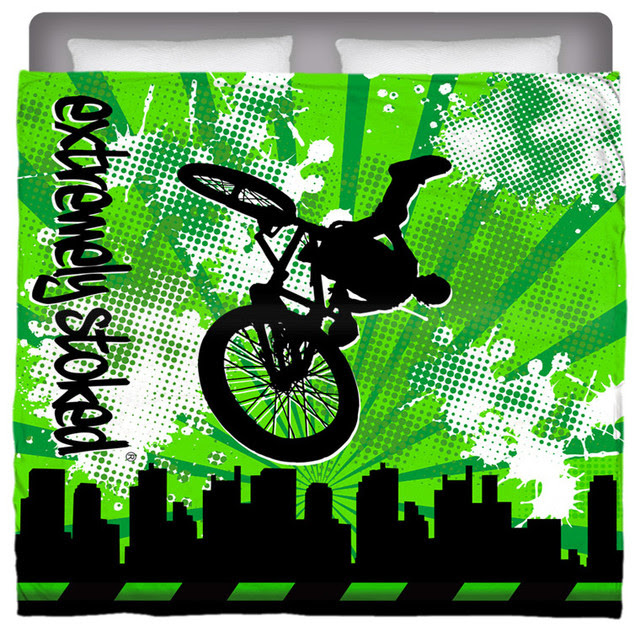 ... Made In USA BMX King Comforter - Modern - Comforters And Comforter