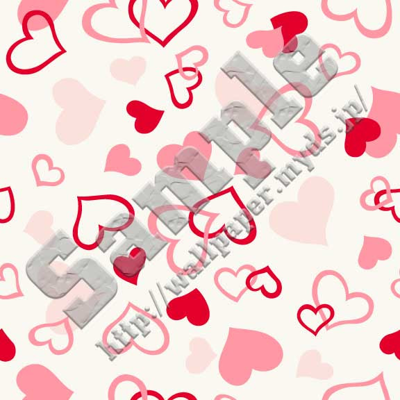 ハート柄の壁紙用イラスト 条件付フリー素材集 スマホなど携帯電話対応