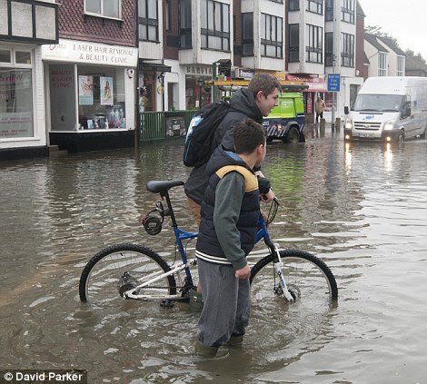 Youngsters in the village have enjoyed the change in routine and being at the centre of a media storm