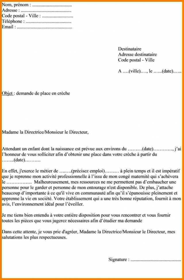 lettre pour la banque - Modele de lettre type