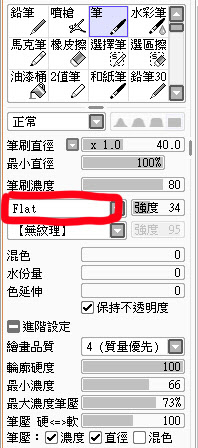 筆觸上色過程 我流 Kasa的創作 巴哈姆特