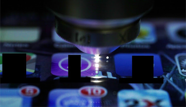 Polytechnique Montreal tests sensors on an iPhone's touchscreen
