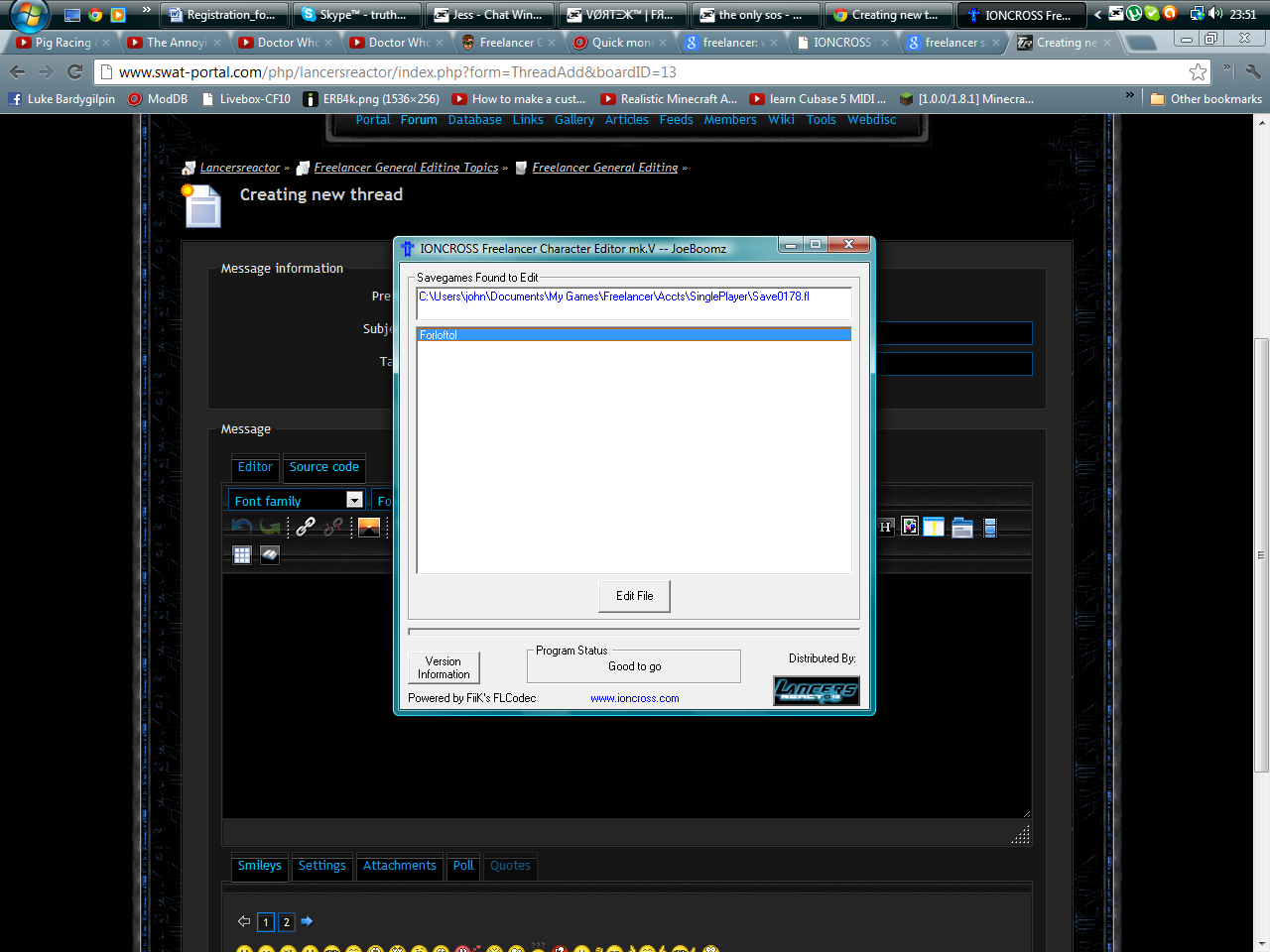 ioncross freelancer character editor