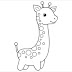 Cute Coloring Pages Of Giraffes - Coloring this free printable image of a giraffe is a fun and relaxing way to learn about the animals of africa.