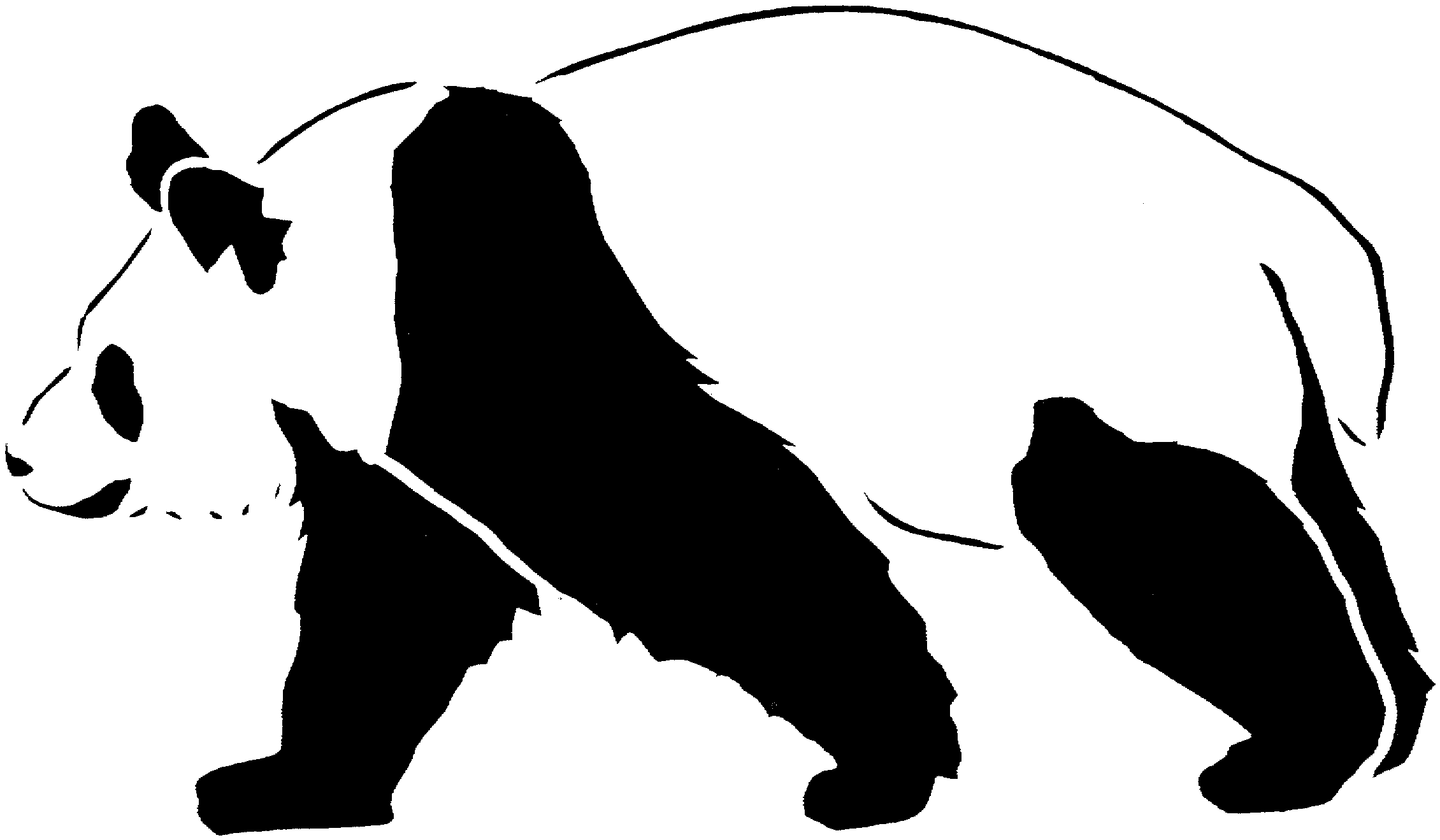 Coloring Pages Panda Bears Clip Art Library