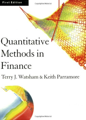 Quantitative Methods for Finance