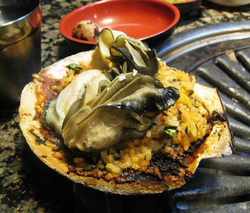 Dinner at Bultaneun Cheongdamdong Jogae Gui