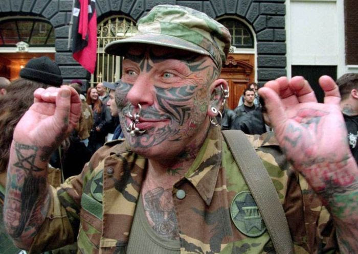 Face Tattoos (14 pics)