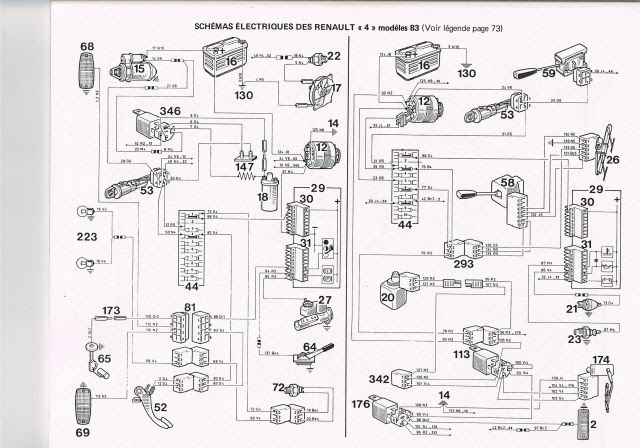 schéma électrique / Général / Forum 4L