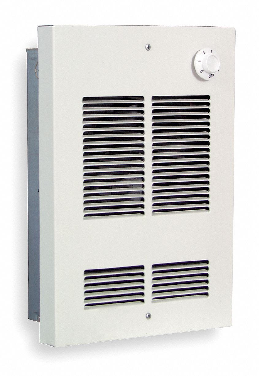 DAYTON Electric Wall Heater, Shallow Recessed or Surface ...