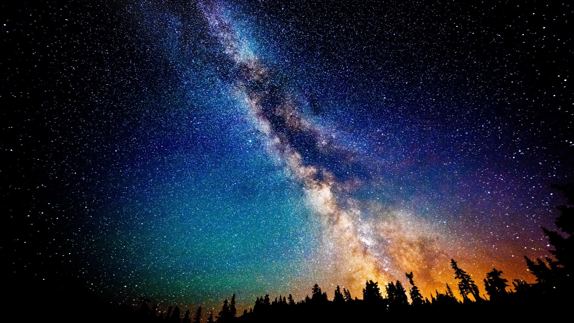 Milky Way Wallpaper 1920x1080 - WallpaperSafari