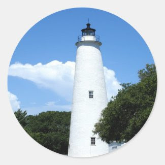 Ocracoke Lighthouse Sticker