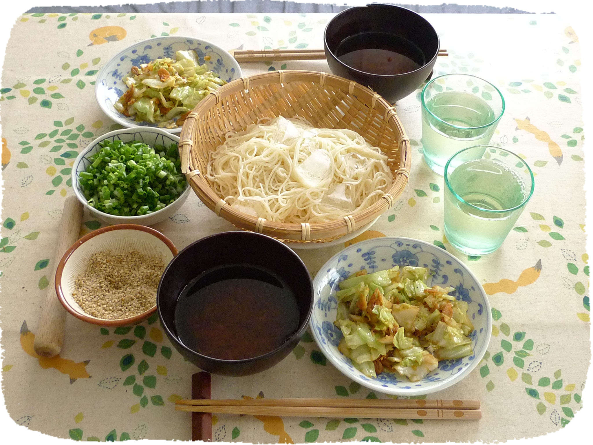 そうめん えびキャベツ炒め Gorori Com