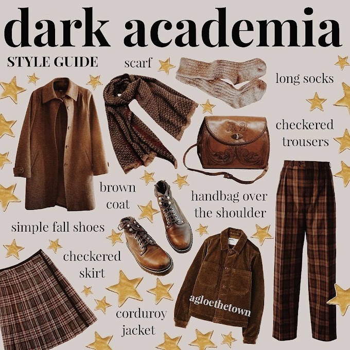 Guide To Dark Academia Fashion