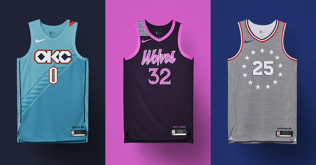 官方新聞 Nba 18 19 賽季城市版球衣陸續登台 Kenlu Net