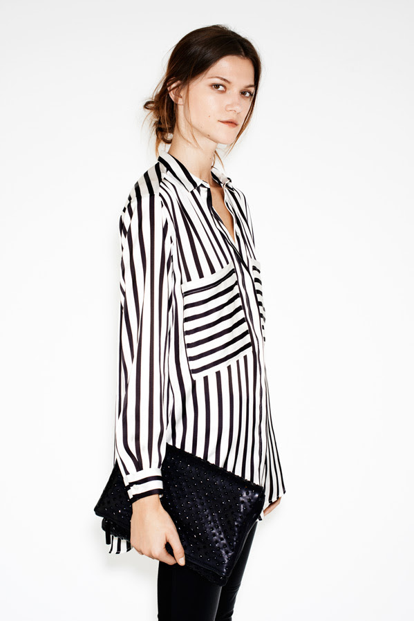 zara6 Kasia Struss Models Zaras December 2012 Lookbook